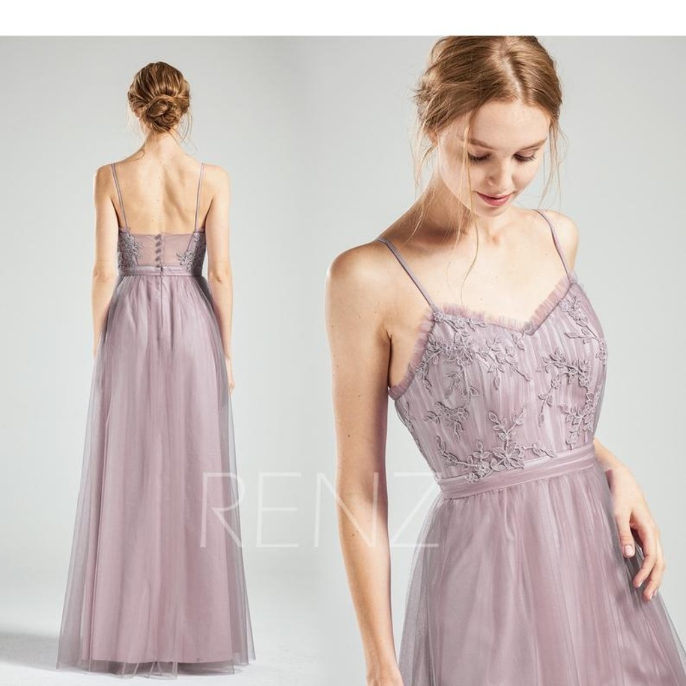 Beautiful Mauve Dress Prom, Wedding Guest Dress